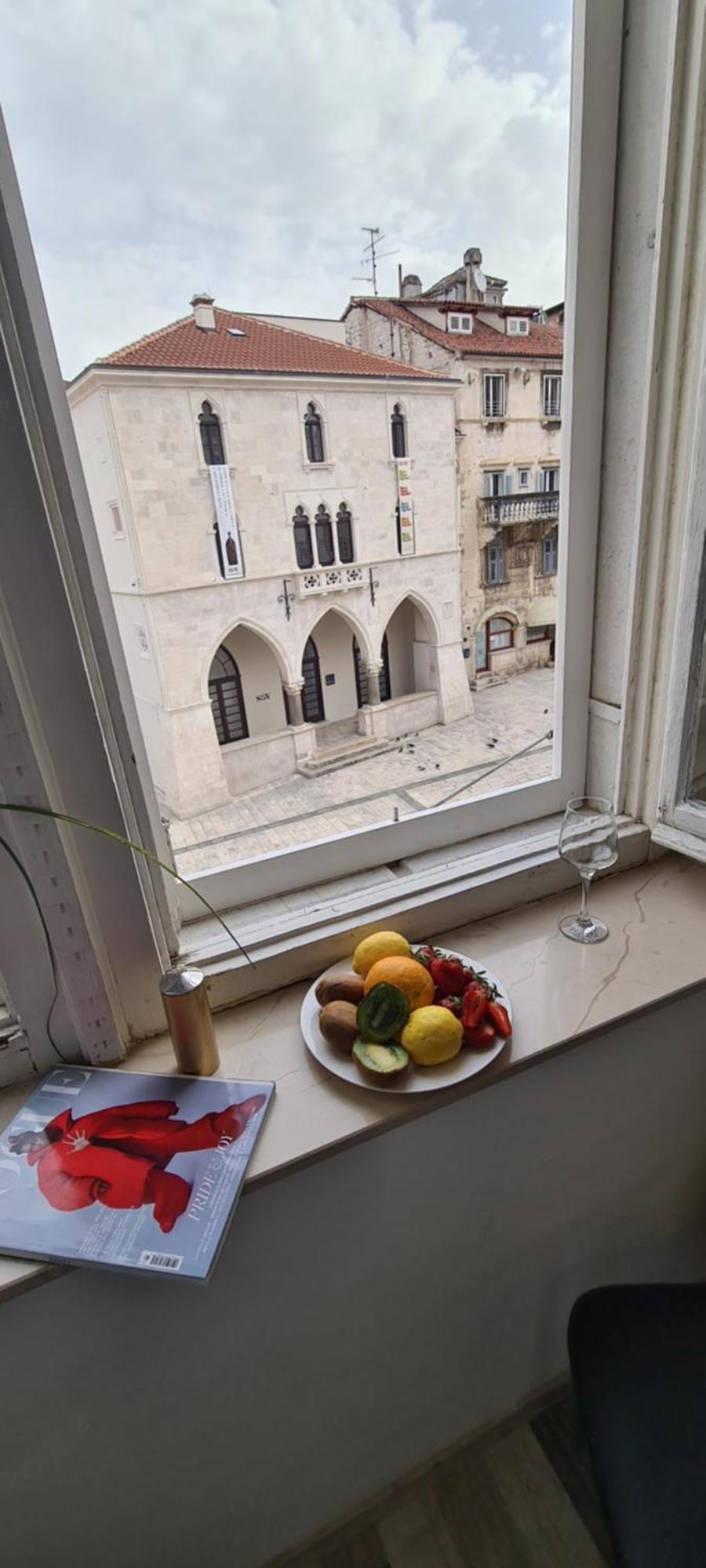 Old Square View Apartment Split Dış mekan fotoğraf