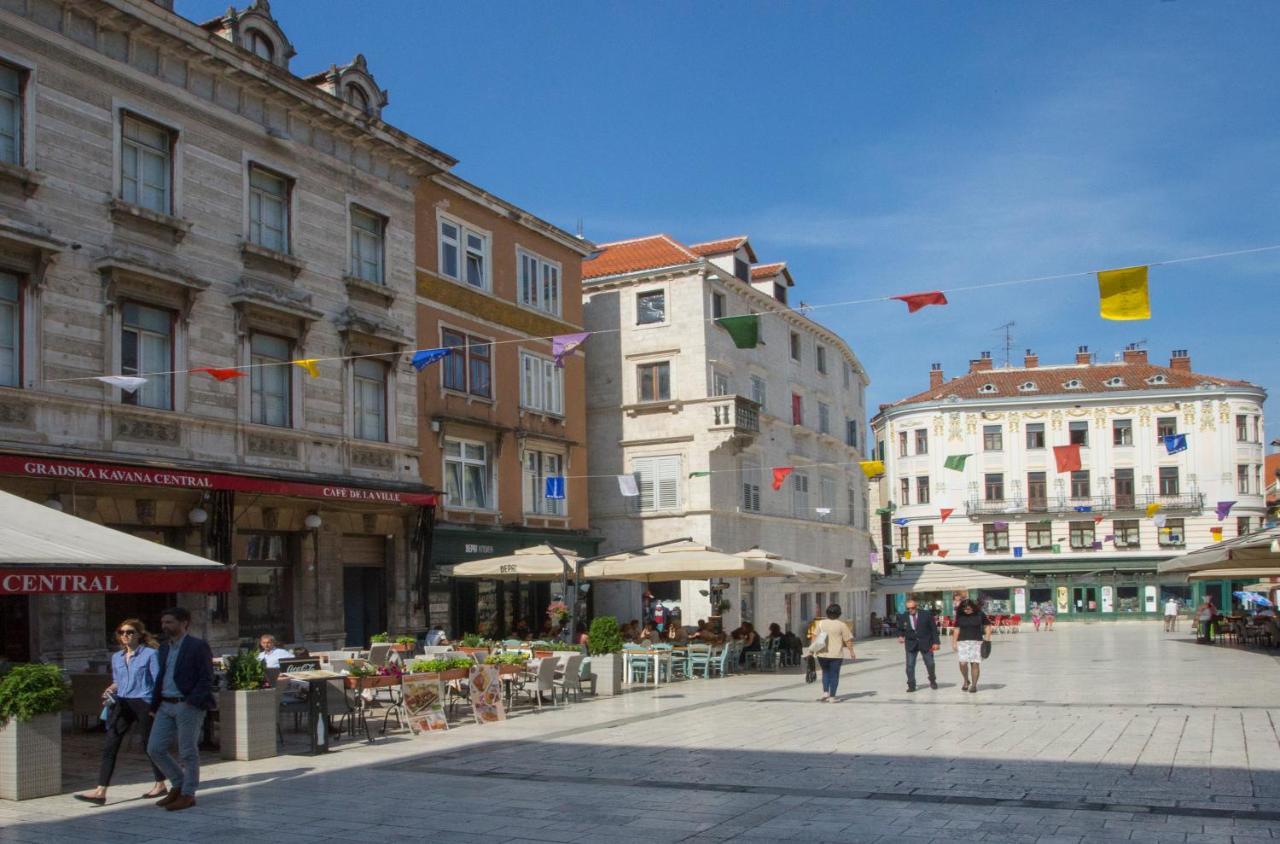 Old Square View Apartment Split Dış mekan fotoğraf